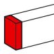 Parapetcsatorna végzáró 80x65-csatornához szimmetrikus 80mm x 80mm kezeletlen műanyag DLP Legrand 010724