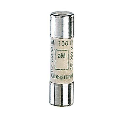 Hengeres biztosítóbetét gG 10x38mm 16A AC500/600V Lexic Legrand 013016