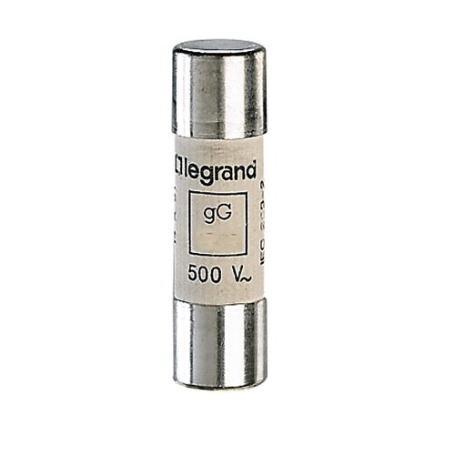 Hengeres biztosítóbetét gL 14x51mm 6A AC500/600V Lexic Legrand 014306