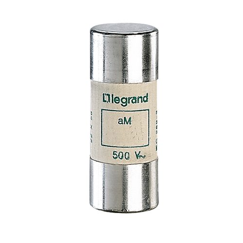 Hengeres biztosítóbetét gG 22x58mm 25A AC500/600V Lexic Legrand 015025