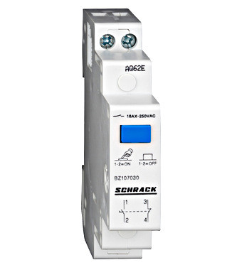 Sorbaépíthető kapcsoló  1z+1ny  16A 1KE Schrack BZ107030