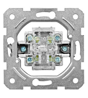 Kettős váltókapcsoló betét  csavaros csatlakozás Schrack EV100014