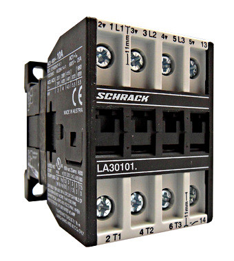 Mágneskapcsoló  11kW  1ny  24VDC  22A AC3  32A AC1 Schrack LA302225N