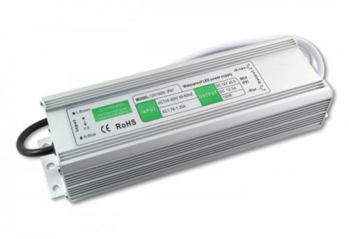 Masterled 150 W-os vízálló tápegység 12,5 Amper 12V DC