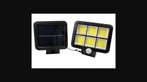 MasterLED Solar LED reflektor 4 W-os mozgásérzékelővel