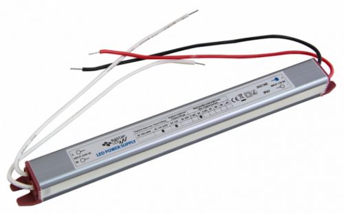 MasterLED 24 W-os Ultra Slim vízálló tápegység 2 Amper 12V DC