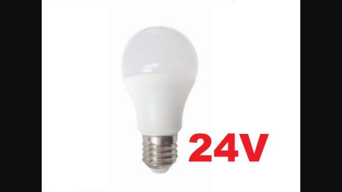 EcoLight E27-es foglalatú 10 W-os 24V LED-es izzó natúr fehér classic