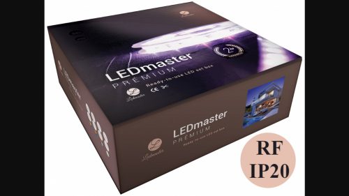 LEDmaster Prémium digitális RGB LED szalag szett rádiófrekvenciás távirányítóval IP20 - 5 méter