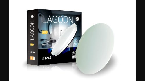 Lagoon 36 W-os ø350 mm kerek natúr fehér mennyezeti lámpa IP44-es védettségű