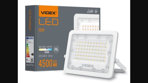 Videx Luka 50 W-os natúrfehér LED reflektor