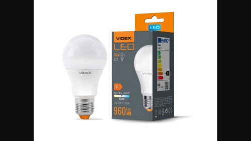 Videx A60 LED izzó 10 W-os natúr fehér  E27-es foglalattal