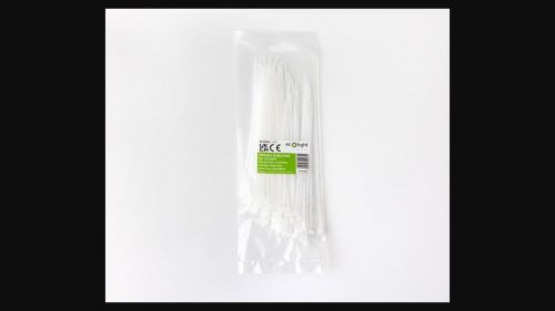 EcoLight Kábelkötegelő OK-25150W 2 5X150 mm  fehér  100 db-os kiszerelés