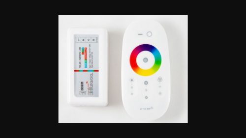 EcoLight RGB távirányító + 1 db vezérlő 18A 216W RF