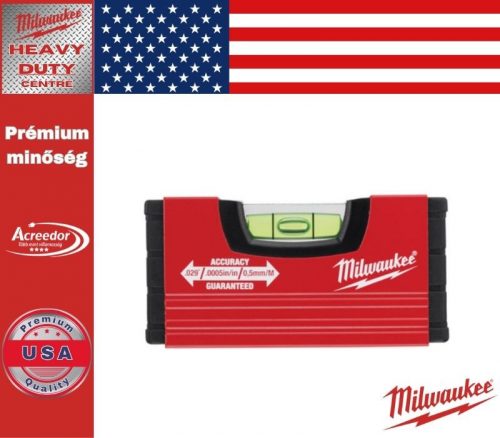 Milwaukee vízmérték minibox 10cm 4932459100