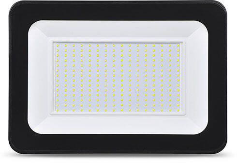 LED fényvető 200W 220-240V AC 18000lm 4000K fekete-ház alumínium IP65 Slim-A2 Modee