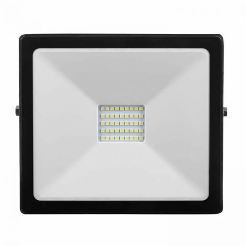 LED fényvető 30W 220-240V AC 2400lm 4000K fekete-ház alumínium IP65 Slim-A Modee