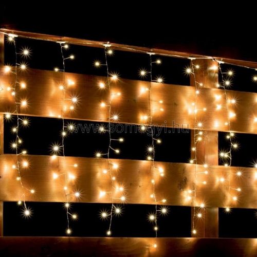 Karácsonyi Micro LED-es cluster fényfüggöny melegfehér MLF 300/WW