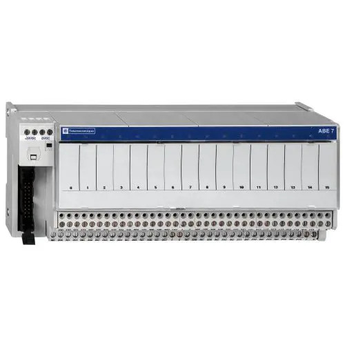 Terepi busz I/O modul 16P 1A 30V termoplaszt 0.324mm2/tömör szürke Advantys Telefast Schneider ABE7R16T330