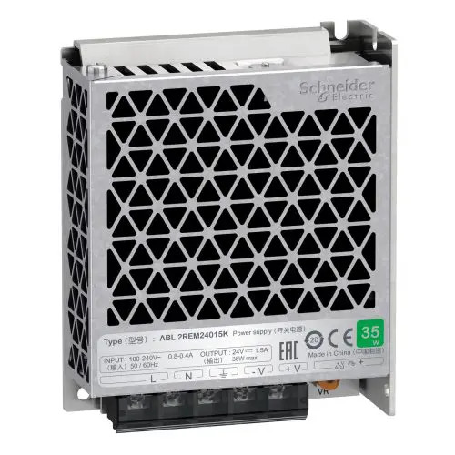 DC tápegység panelre 100-240VAC-be 24VDC-ki 1.5A-ki 35W Easy Modicon Schneider ABL2REM24015K