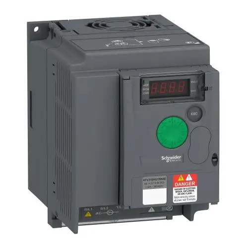 Frekvenciaváltó 3F 380-460V/be 3F 460V/max.ki 1.5kW IP20 Easy Altivar310 Schneider ATV310HU15N4E