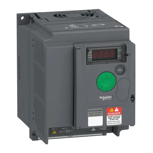 Frekvenciaváltó 3F 380-460V/be 3F 460V/max.ki 2.2kW IP20 Easy Altivar310 Schneider ATV310HU22N4E