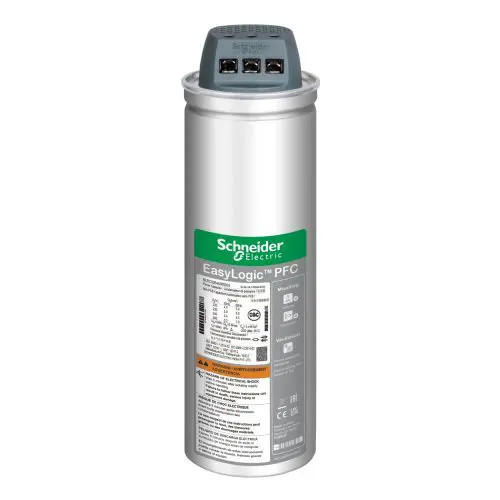 Fázisjavító serleg kondenzátor 10,4kVAr 400V 75mm-átmérő 233mm-ho EasyCan Schneider BLRCS104A125B40