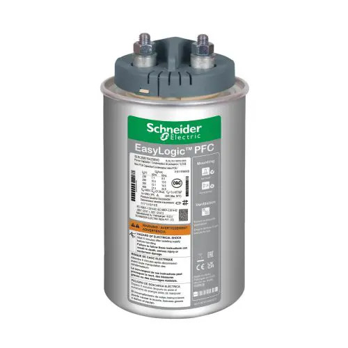 Fázisjavító serleg kondenzátor 33,9kVAr 480V 116mm-átmérő 321mm-ho EasyCan Schneider BLRCS339A407B48