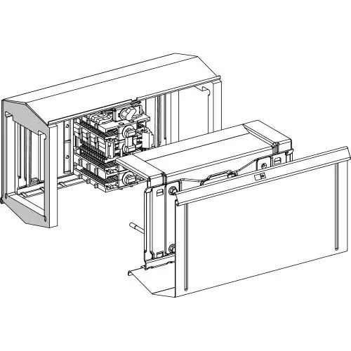 Adapter régi KS sínhez 800A  Canalis Schneider KSA800FA4