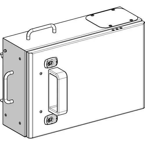 Síncsatorna leágazódoboz 3P+PEN NH0 biztosítóhoz 160A 230-690V/AC50Hz IP55 Canalis Schneider KSB160SF5