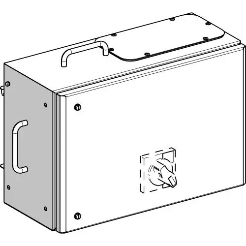 Síncsatorna leágazódoboz 3P+N+PE NG szakaszolókapcsolóhoz 160A 230-690V/AC50Hz Canalis Schneider KSB160SM413