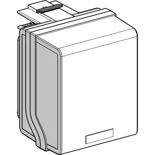 Síncsatorna leágazódoboz 3P+PEN D01 E14 biztosítóhoz 16A 230-690V/AC50Hz IP55 Canalis Schneider KSB16CN5