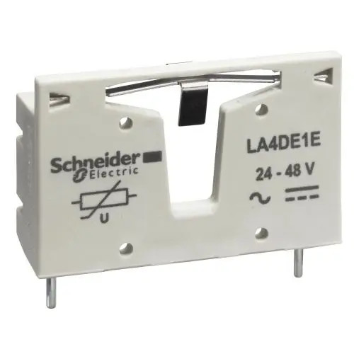 Túlfeszültség-korlátozó modul varisztor 110-250V/AC 110-250V/DC AC/DC TeSys LA4-D Schneider LA4DE1U