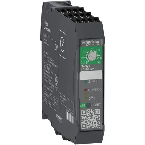 Komplett motorindító direkt 0.18-2.4A 0.75kW/400VAC-3 24VDC IP20 TeSys LZ1-H Schneider LZ1H2X4BD