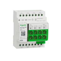 KNX redőny és kapcsolóaktor master (8RO) kalapsínre 4x 16A AC 4M-DIN SpaceLogic Schneider MTN6705-0008