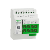 KNX dimmaktor master kalapsínre KNX 4M 20-700W 230V SpaceLogic Schneider MTN6710-0102