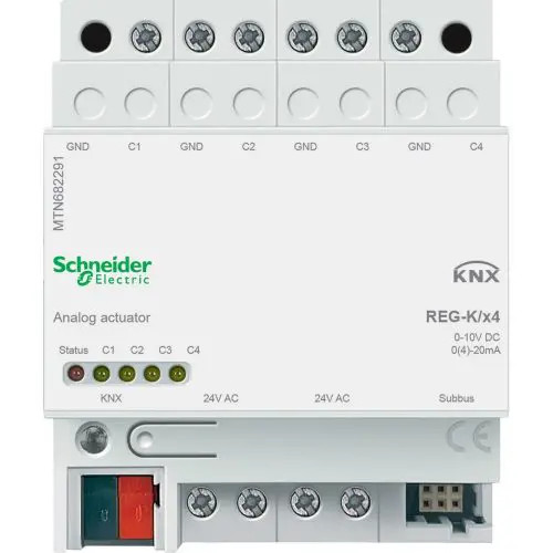 KNX analóg kimenet KNX 4-ki alapmodul KNX Schneider MTN682291