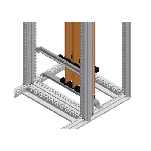 Gyűjtősíntartó (2db) függőleges 4-pólus 3200A 75mm-síntáv Spacial SF Schneider NSYBVS800