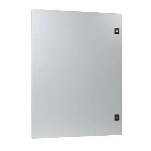 Ajtó teli porszórt acél szürke IP66 400mm-sz 600mm-ma Spacial CRN Schneider NSYDCRN64