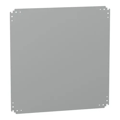 Szerelőlap 750x750mm szekrényhez acél 640mm-ma 625mm-sz galvanizált Thalassa PLA Schneider NSYPMM77