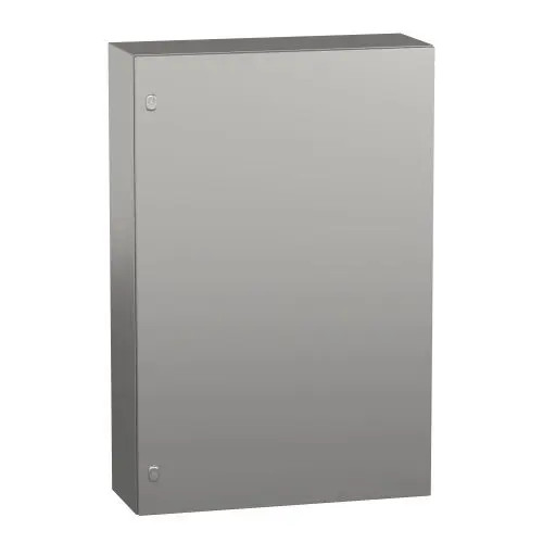 Szekrény fali teli ajtós INOX nemesacél 1200mm 800mmx 300mmx IP55 Spacial CRSX Schneider NSYS3X12830