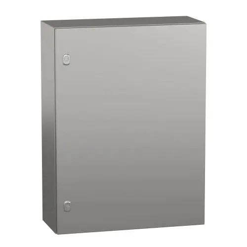 Szekrény fali teli ajtós INOX nemesacél 800mm 600mmx 250mmx IP55 nemesacél Spacial CRSX Schneider NSYS3X8625