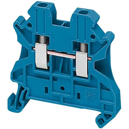 Átmenő sorkapocs TS35 1-szintes 24A 0.2-2.5mm2 kék csavaros csavaros Linergy TR Schneider NSYTRV22BL