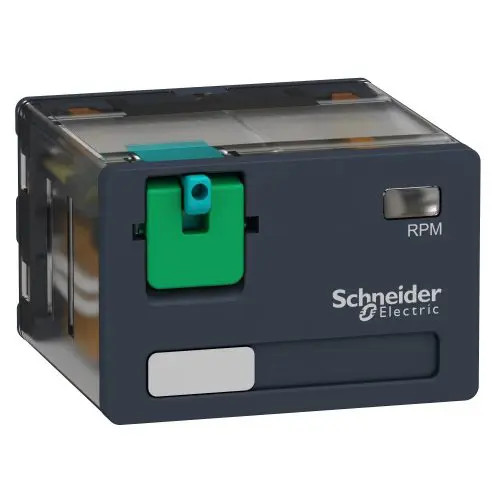 Teljesítményrelé 15A 4-v dugaszolós 24VDC monostabil IP40 Zelio RPM Schneider RPM41BD