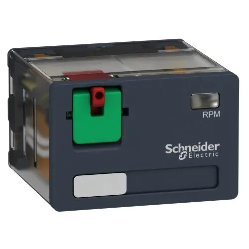 Teljesítményrelé 15A 4-v dugaszolós 120VAC monostabil IP40 Zelio RPM Schneider RPM41F7