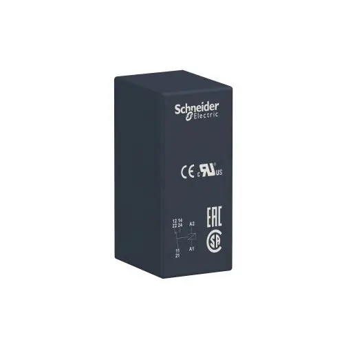 Csatolórelé 16A 1-v dugaszolós 120VAC monostabil IP40 Zelio RSB Schneider RSB1A160F7