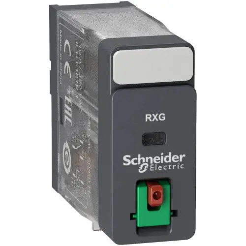 Csatolórelé 10A 1-v csúszósarus 10A 24VAC monostabil IP40 Zelio RXG Schneider RXG11B7