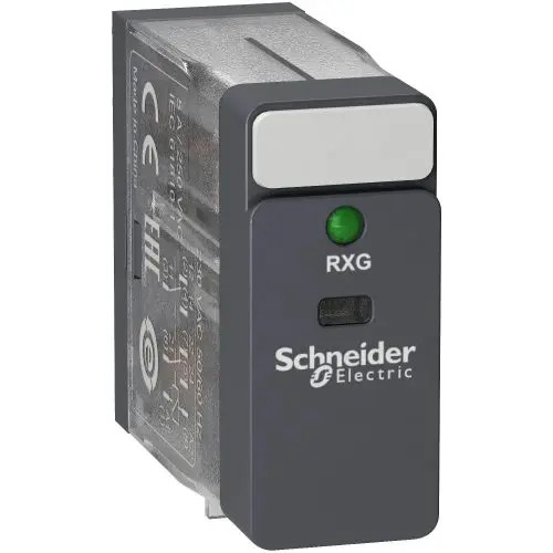 Csatolórelé 5A 2-v csúszósarus 5A 24VAC monostabil IP40 Zelio RXG Schneider RXG23B7