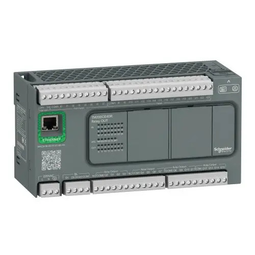 PLC logikai vezérlő 100-240V/AC 40DI 16DO EasyModicon Schneider TM200CE40R