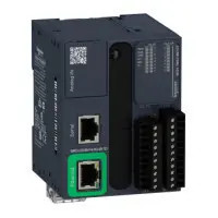 PLC logikai vezérlő kompakt 19.2-28.8V/DC 8DI 8DO 2AI Modicon M221 Schneider TM221ME16T