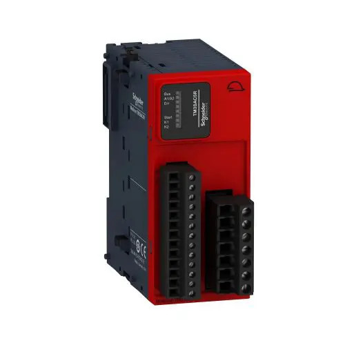 Biztonsági I/O modul vészleállító bővítő 3/EN954-1 Modicon TM3 Safety Schneider TM3SAC5R